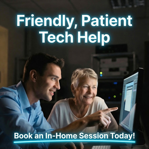Tech Support for seniors - book a visit