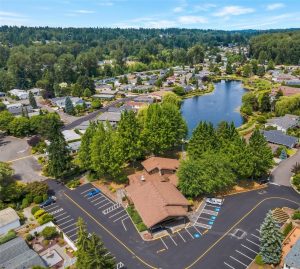 Wandering Creek Bothell - drone